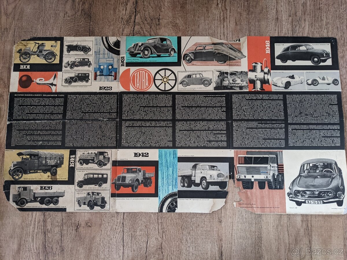 Staré prospekty a dokumenty Tatra - 12