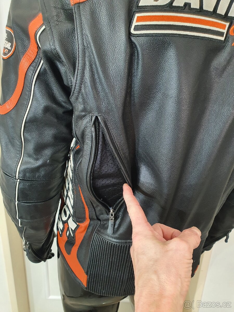 Harley Davidson Kožená bunda Vel. M - 12