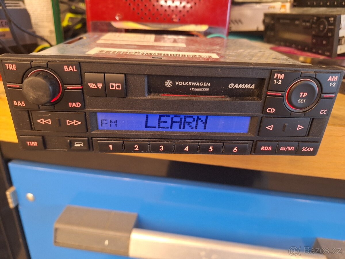 Vw gamma 5 , autoradio z vw t4 - 12