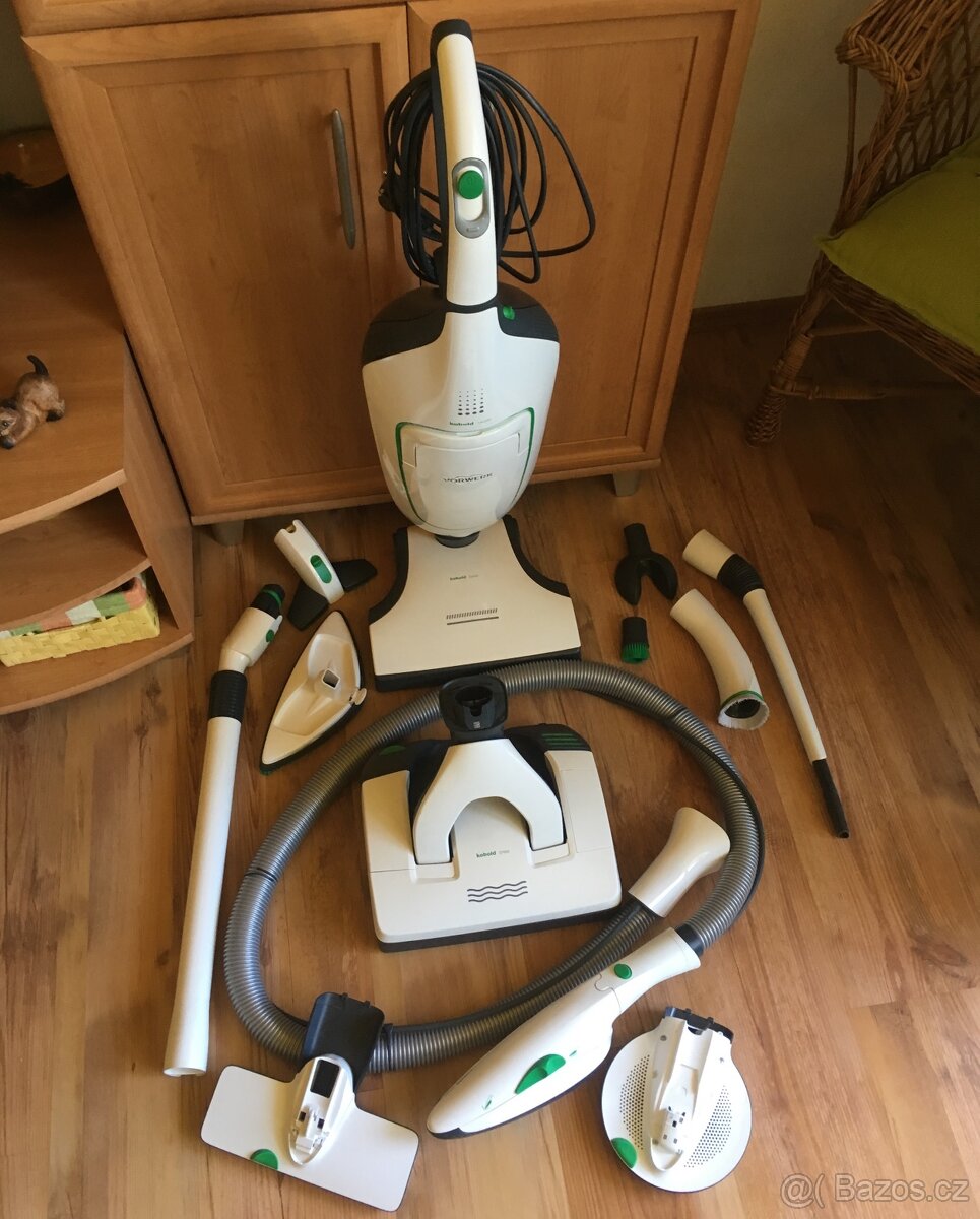 Vysavač Vorwerk Kobold VK200 s hlavicí EB400 + možná i sada - 12