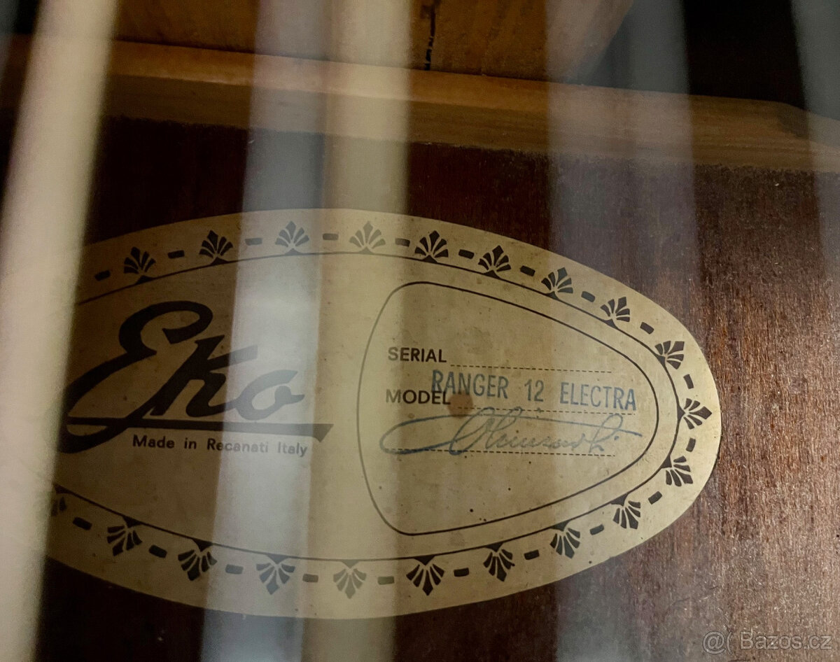 EKO RANGER 12 ELECTRA - VINTAGE 74´ - 12