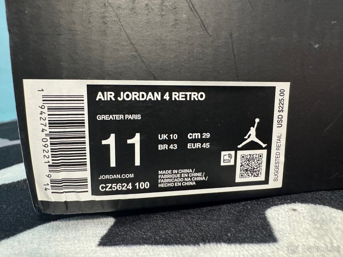 Jordan 4 Psg - 12