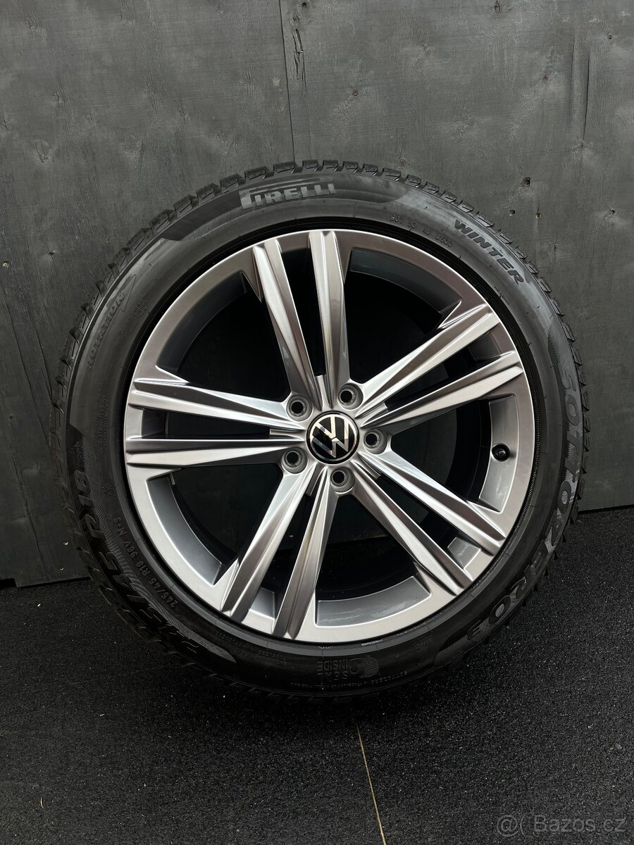 Alu vw Arteon Sebring 245/45/18 zimní 5x112 - 12