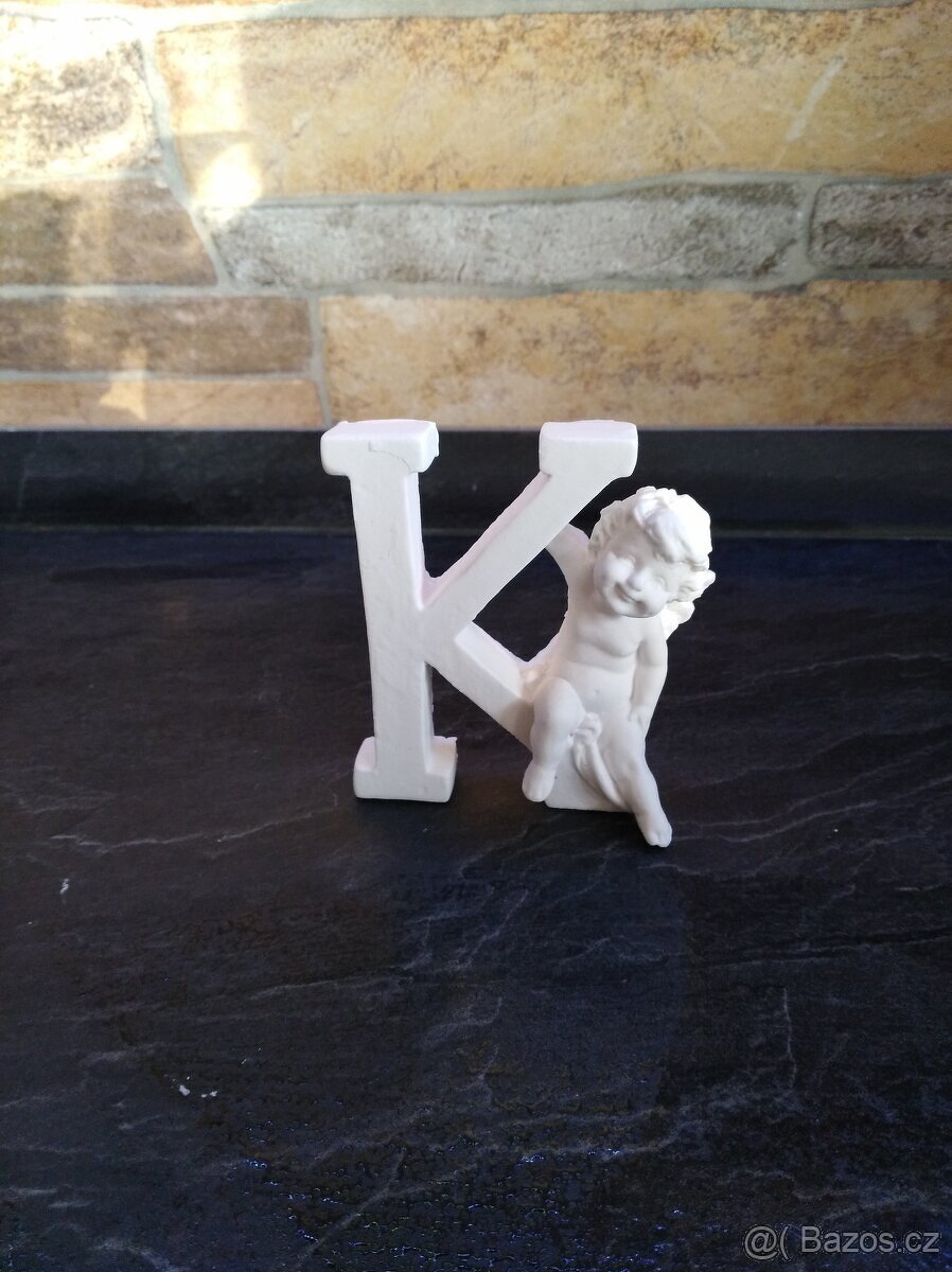 Dekorace Andělská pismena - 12