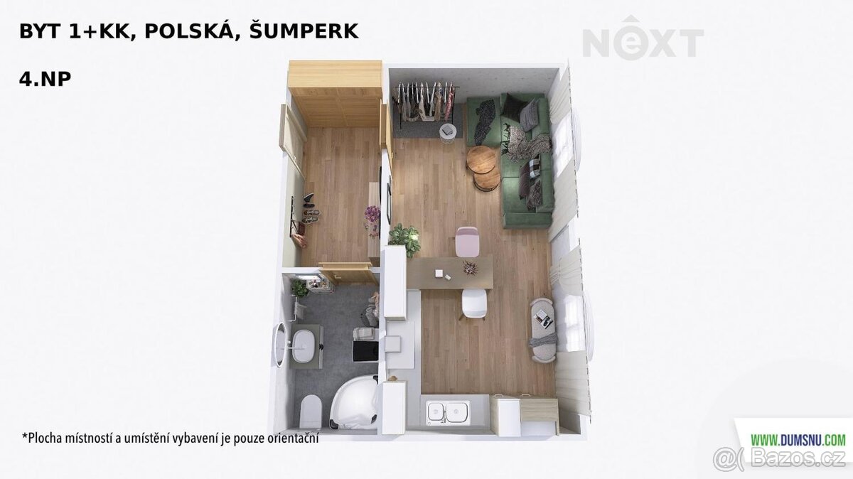 Prodej byt 1+kk, 37㎡ - 12