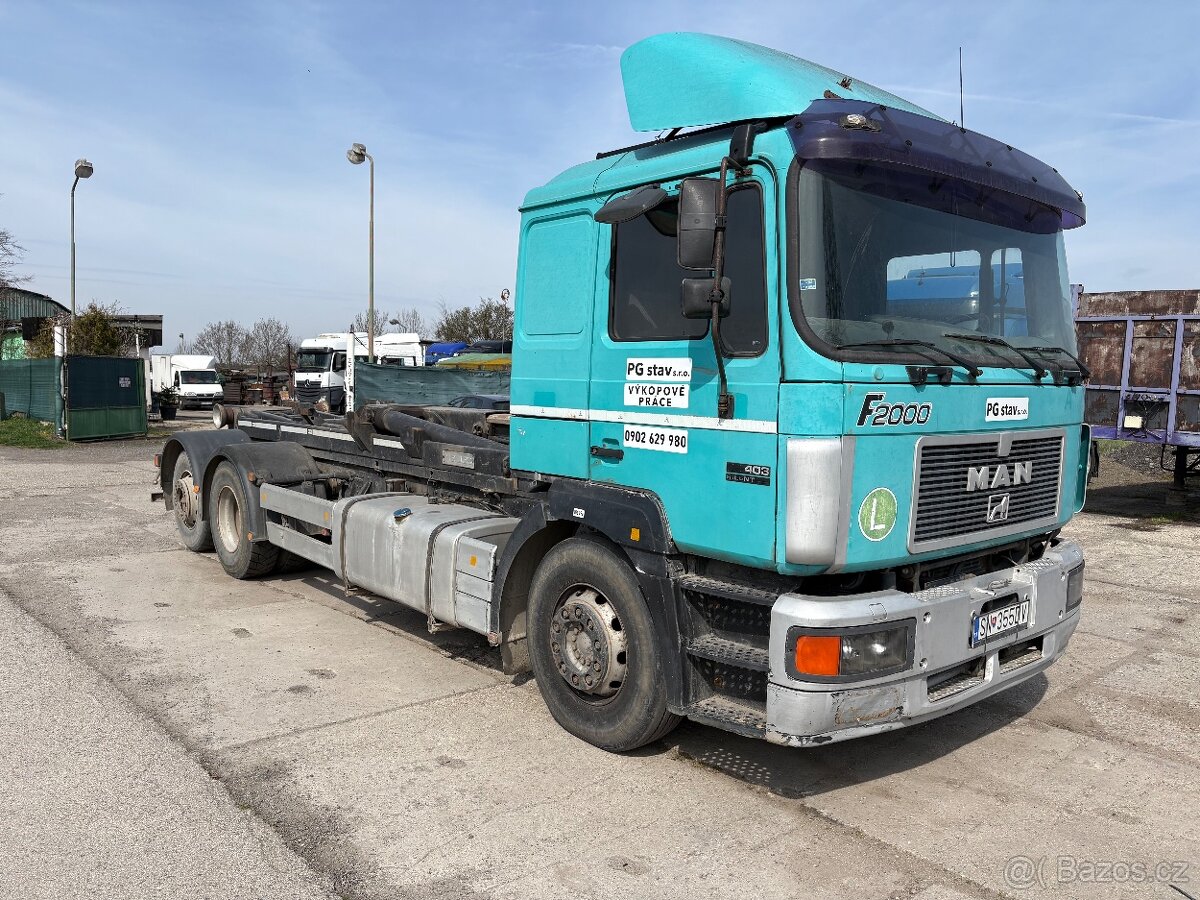 Predam hakovy nosic MAN 6x2 - 12