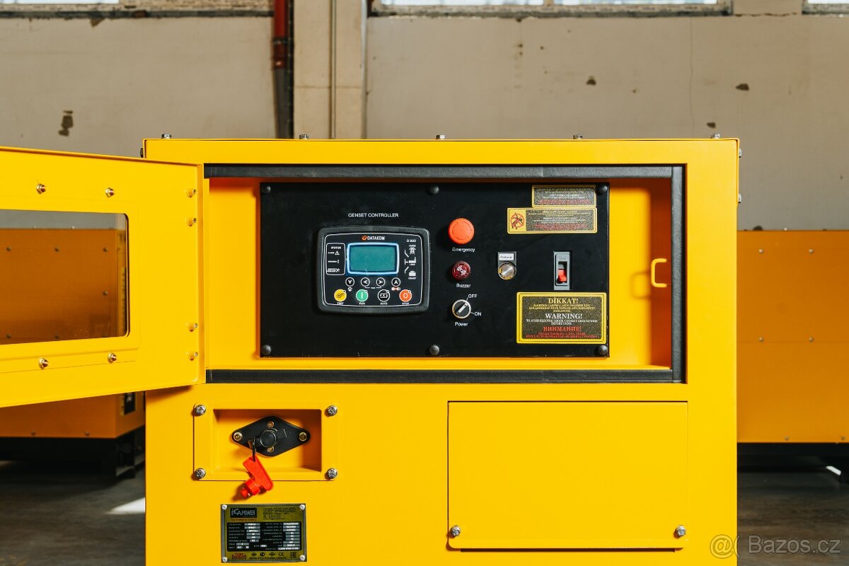 Naftová elektrocentrála PCA POWER PDE-44 kVA s ATS. - 12