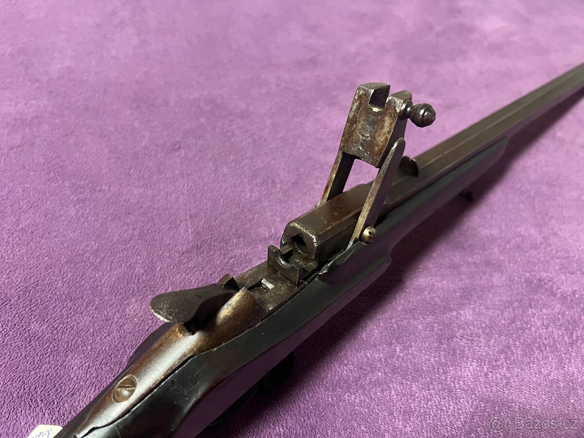 Vzácná Puška Flobert - 9 mm S Drážkou - 12