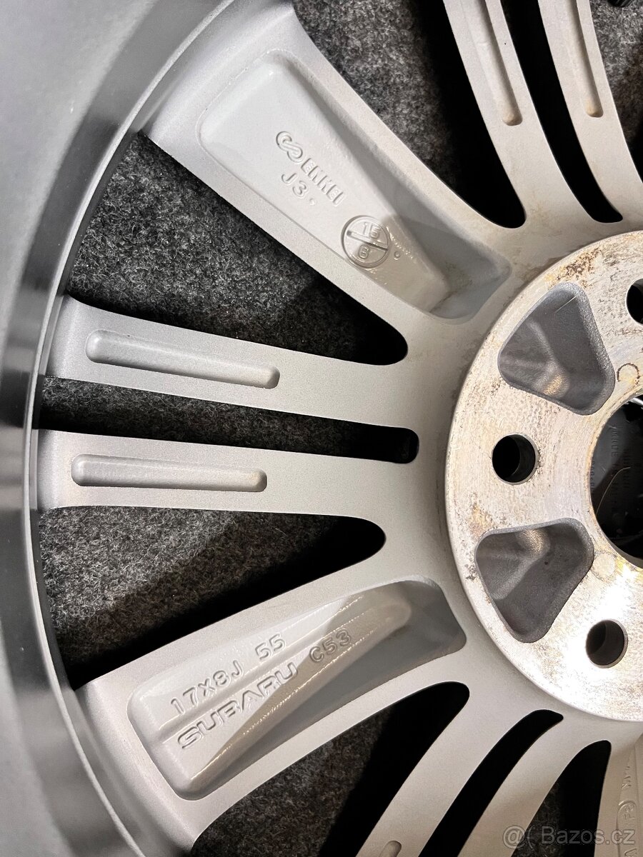 R17 Subaru WRX originál Alu disky 5x114,3 - 12