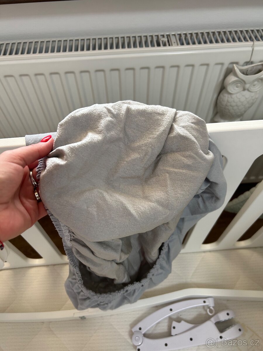 Dětská postýlka s nebesy - 12