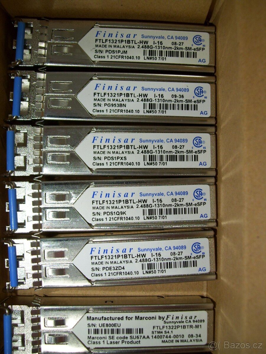 SFP Opticke a metalicke - 12