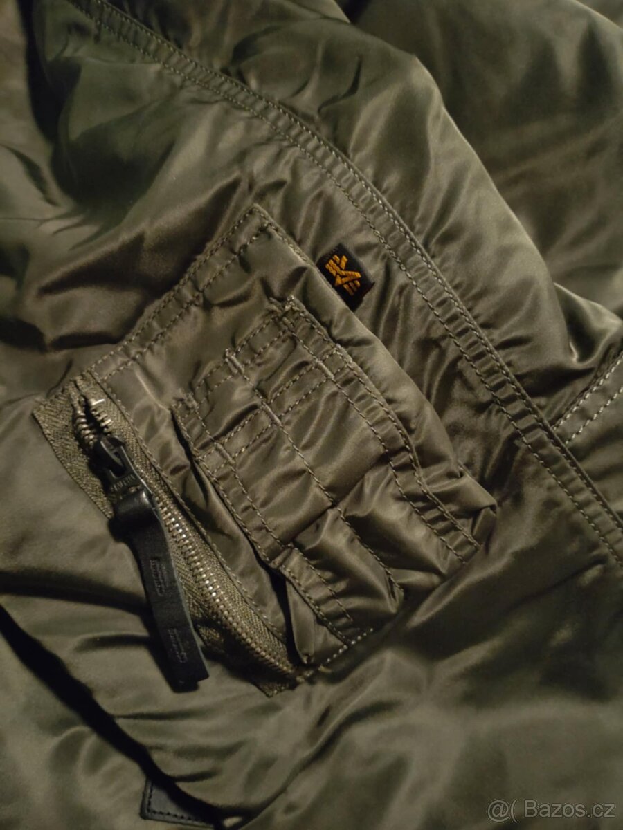 BUNDA N3B ALJAŠKA ALPHA INDUSTRIES OLIVE XXL - 12