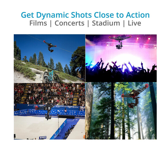 CableCAM - profesionální kabelová lanovka - 12