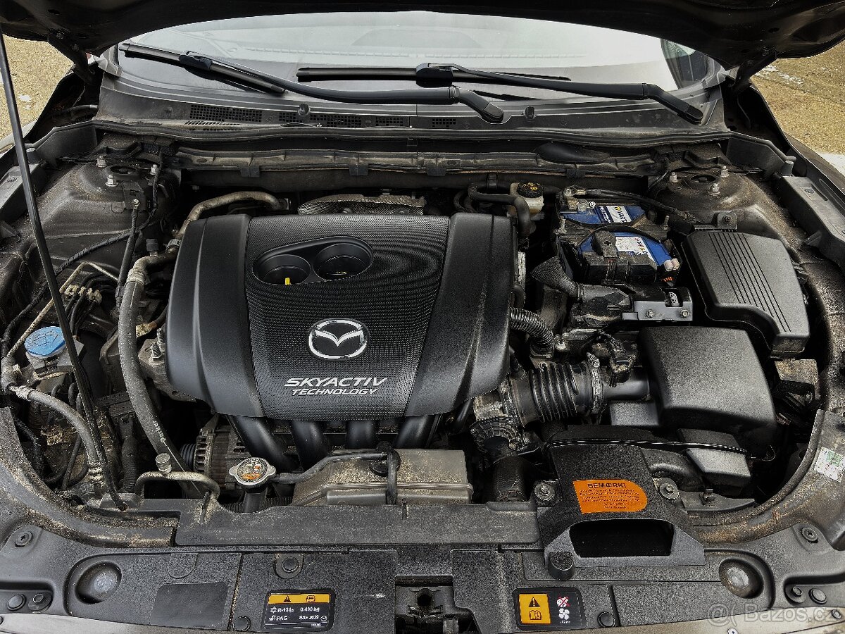 Mazda 6 2.0i,121KW,188TKM,WEBASTO,LED,PDC,RVM,TZ,ALU,SERVIS - 12
