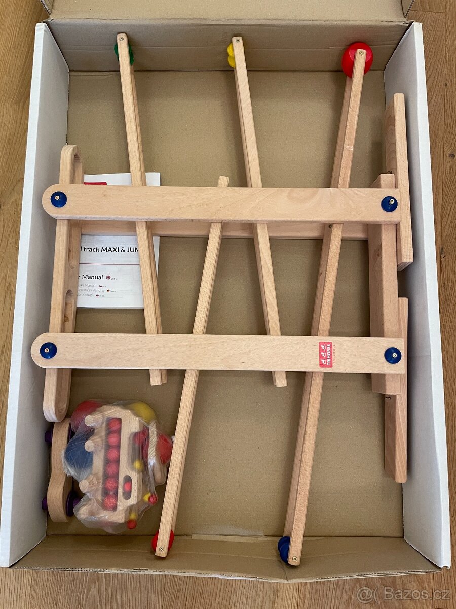 Kuličkodráha dřevěná MAXI - 12