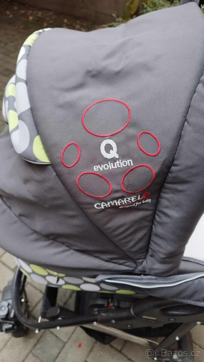 Camarelo Q Evolution dětský kočárek 3v1 - 12