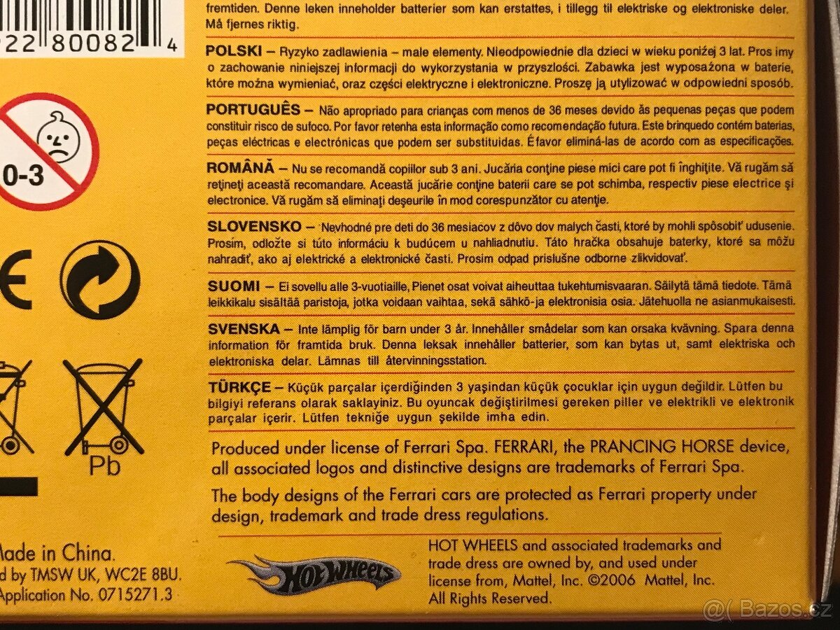 Modely 1:38 Ferrari 360 • 250 GTO • FXX • F430 Challenge - 12