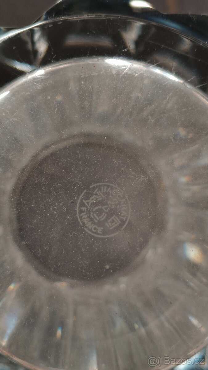 Váza Baccarat France 24cm, váha 4,27kg - 12