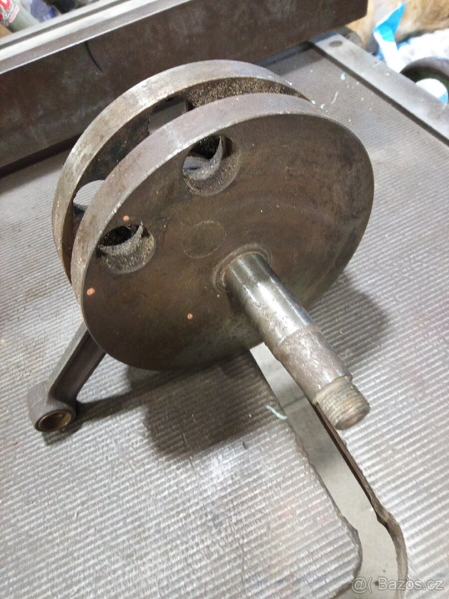 Jawa 559 - válec, hlava, klikovka - 12