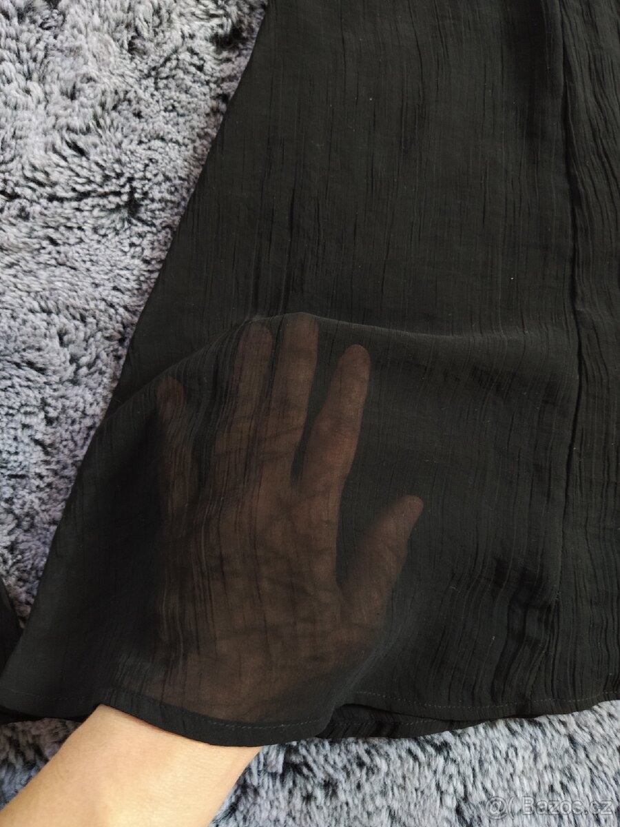 Černé letní šaty 2v1 - 12