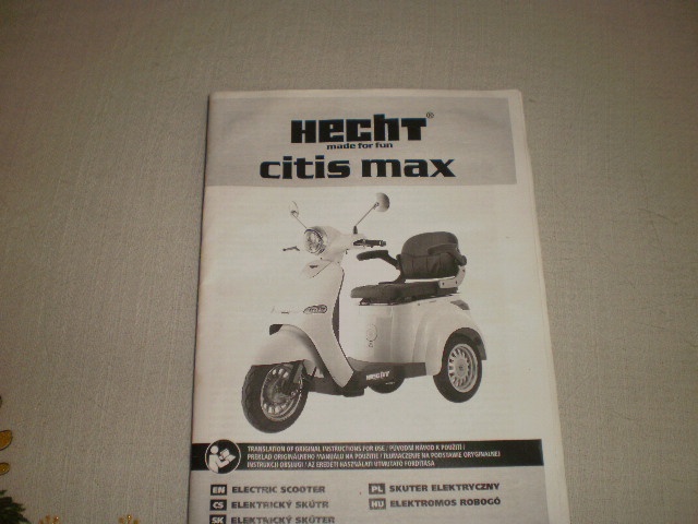 El. skútr Hecht citis max - 12