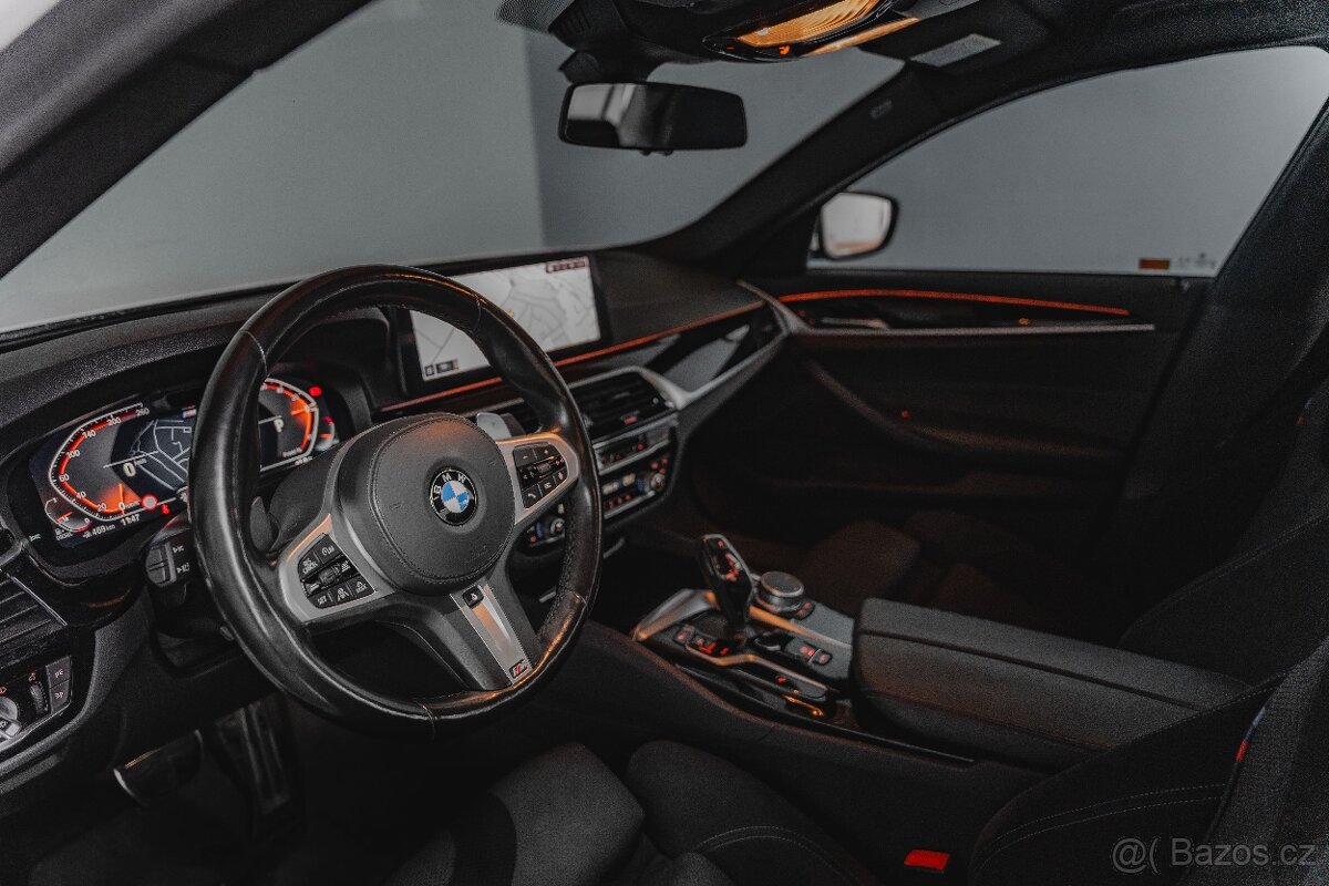 BMW 530d-210kW-xD-Mpaket-HUD-CZ-8xALU - 12