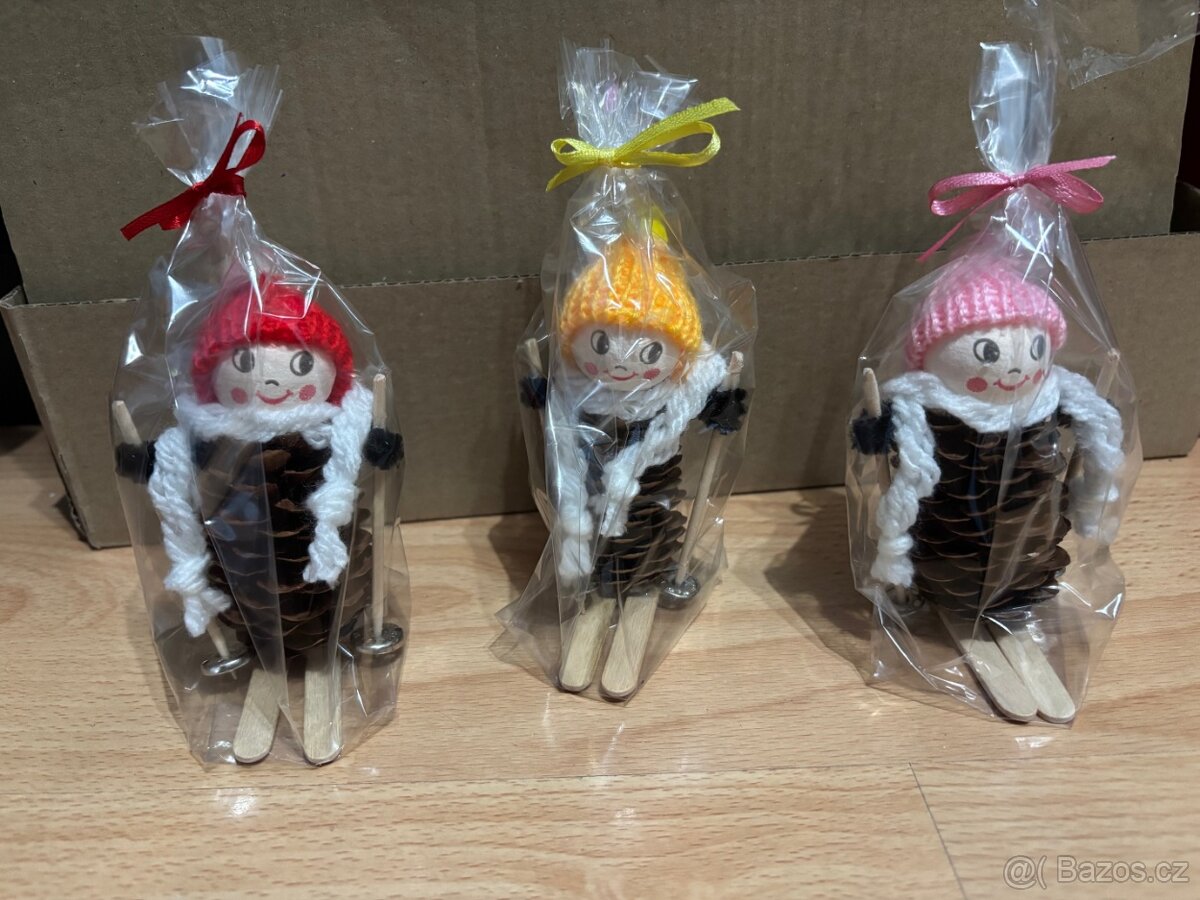 Vánoční ozdoby - ruční výroba - 12