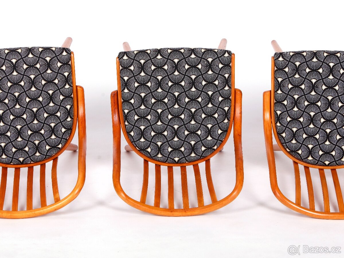 Židle TON, A. Šuman, RARITNÍ verze opěradel - 12