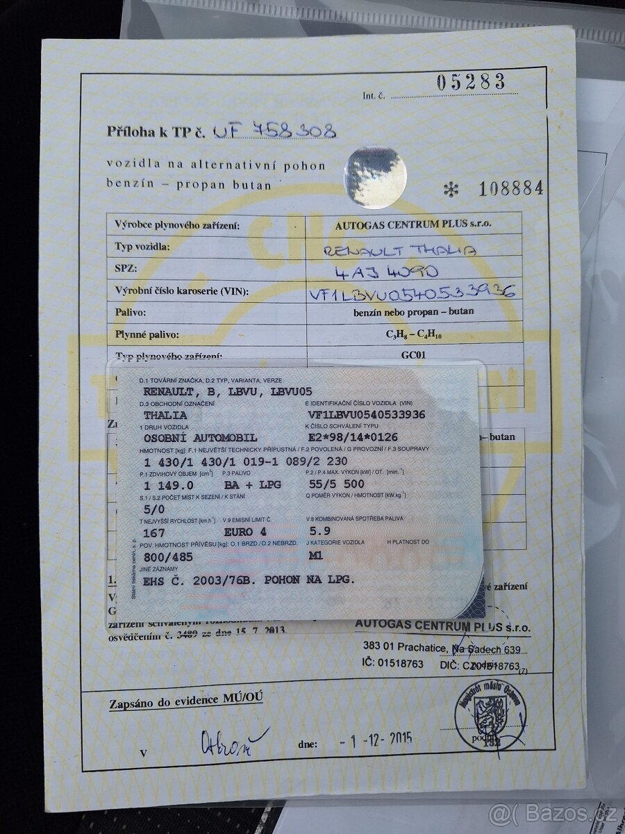 RENAULT THALIA 1,2i + LPG - 12