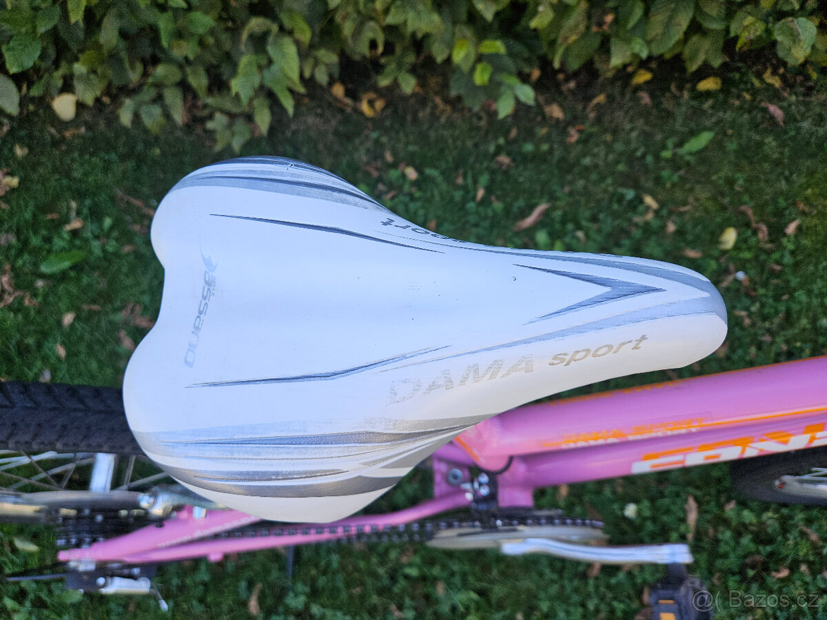 Dívčí 24" růžové horské hliníkové kolo CONDOR, rám 14" - 12