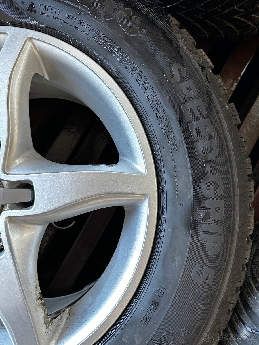 5x112 R16 7J + 215/65 Semperit zimné - 12