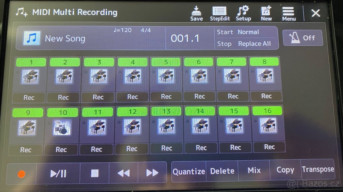 Yamaha Genos - bezvadný stav, základní set, volitelně stojan - 12