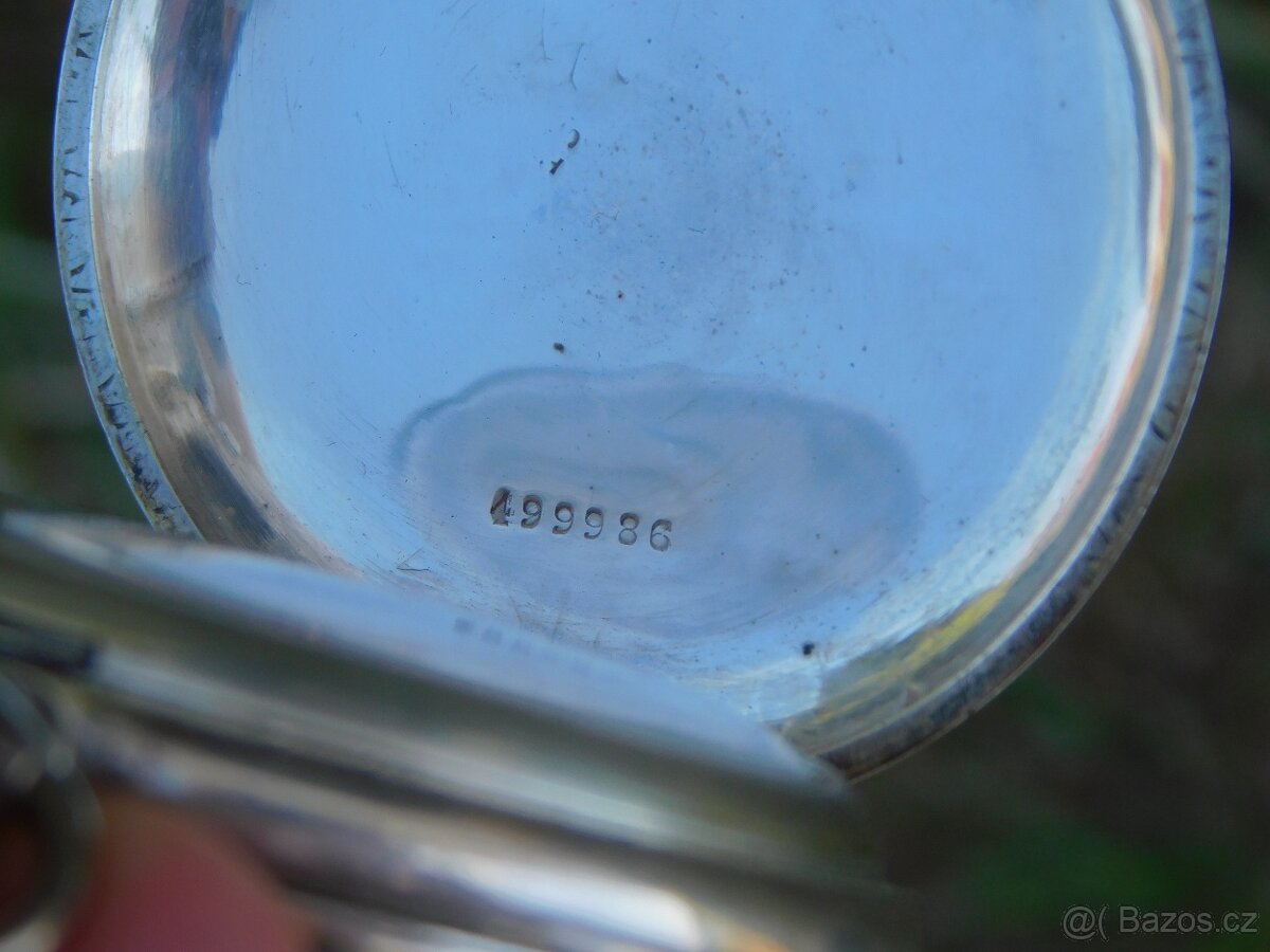 Kapesní hodinky ROSKOPF / tříplášť / tula / lovecký motiv - 12