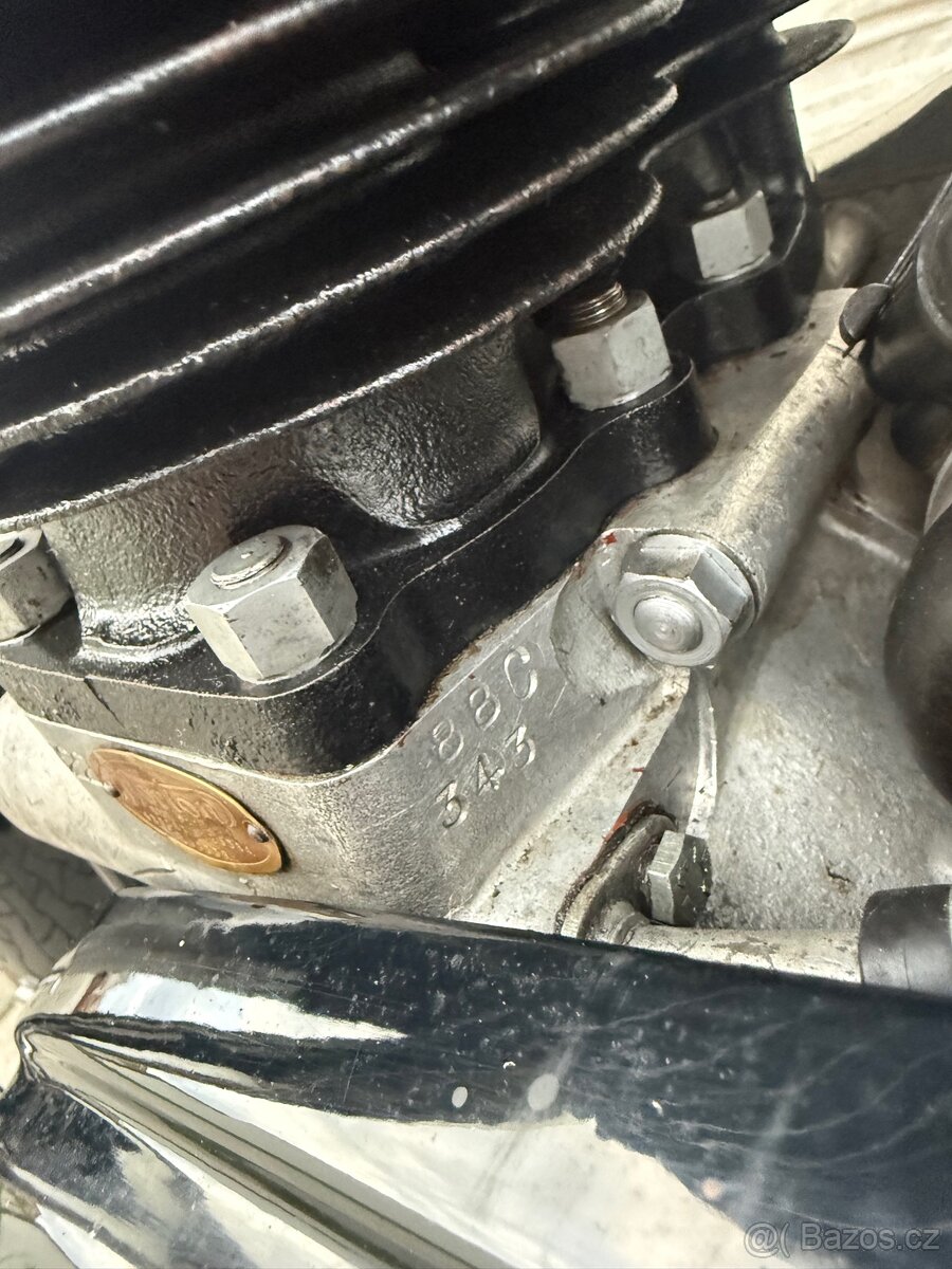 Norton Dominator Model 88, 500ccm, Krásný stav, Nová cena - 12