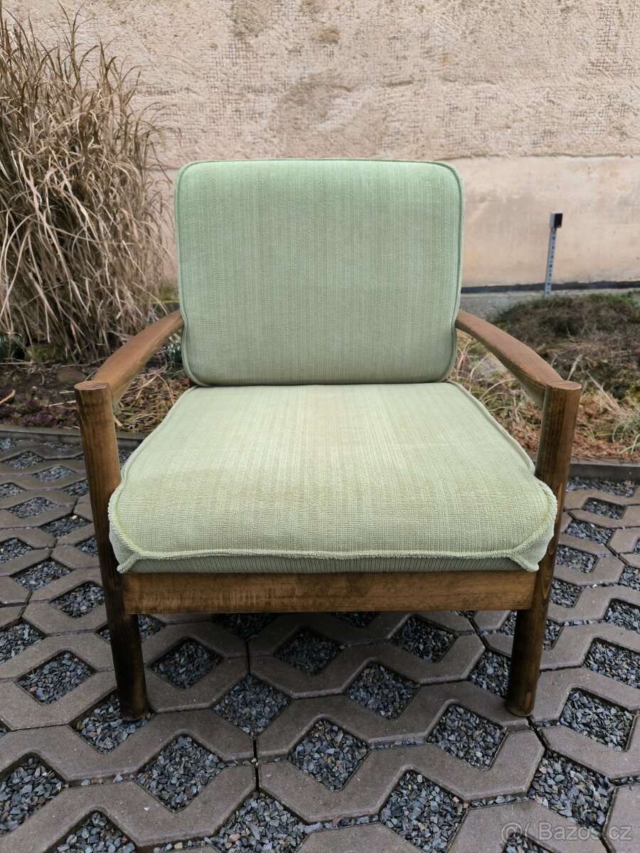 Retro párová křesla TON - Brusel 60. léta - 12