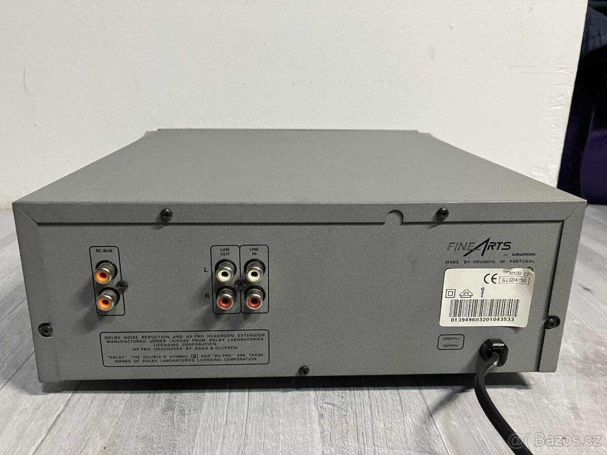 Tape deck Grundig M-100 CF FINE ARTS - 12