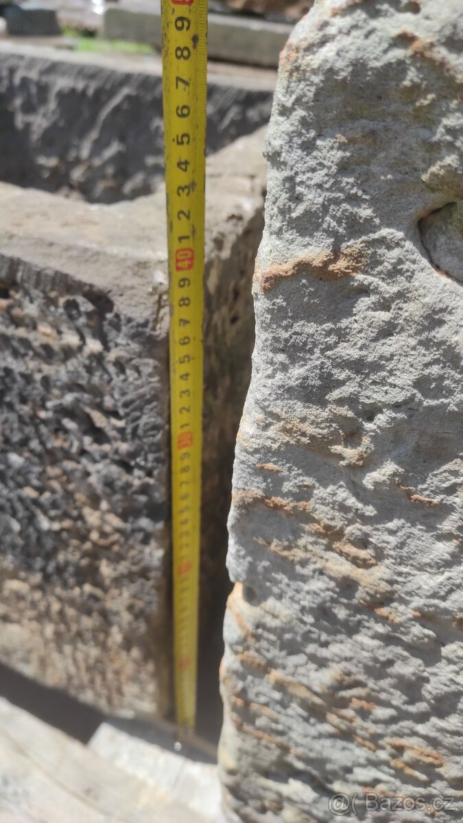 Starý kamenný komín, pískovcový komín - 12