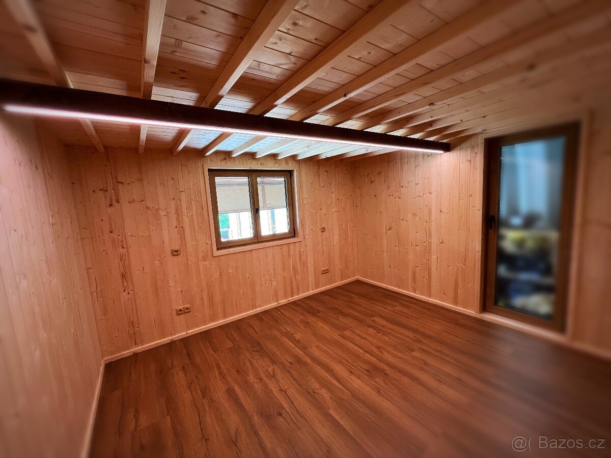 Tiny house 12x4m, maringotka, dřevostavba - 12