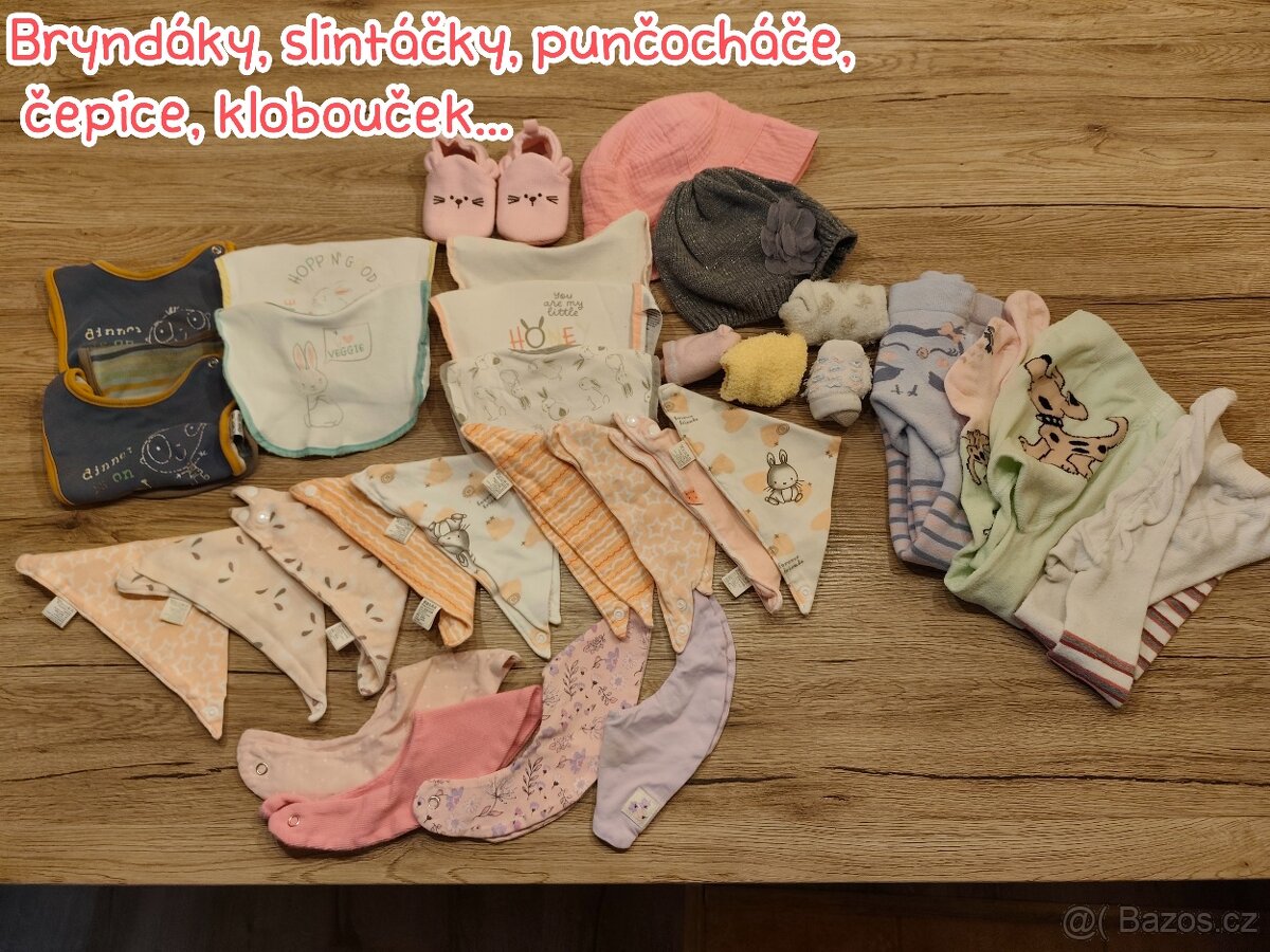 Velký balík oblečení pro holčičku 86 - 12