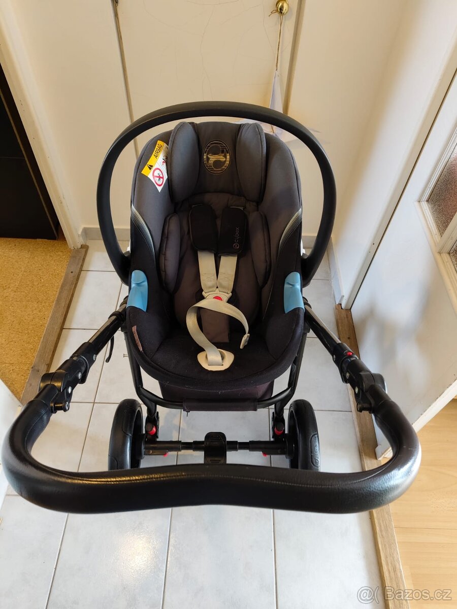 Kočárek Dorjan comfort dvojkombinace + vajíčko Cybex Aton 5 - 12