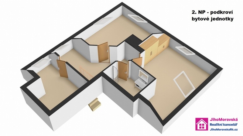 Prodej bytu 4+kk, 104 m², Hájová, Břeclav - Poštorná - 12