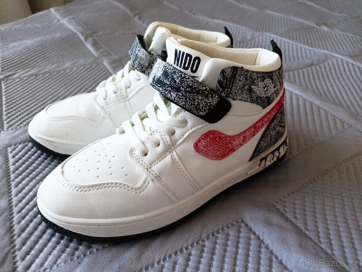 Nové dětské kotníkové tenisky, vel.34 - 12