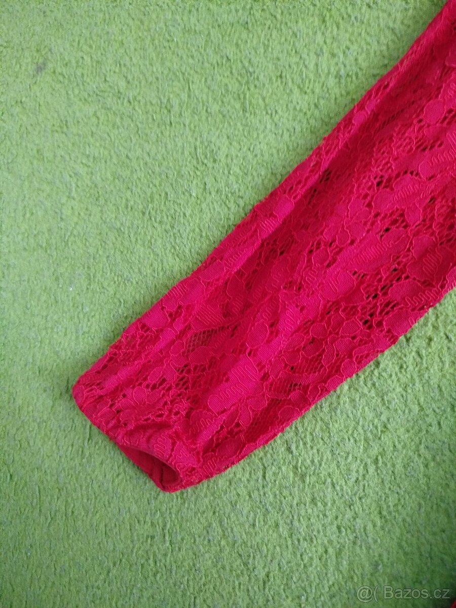 Krajkové šaty vel.152 - 12