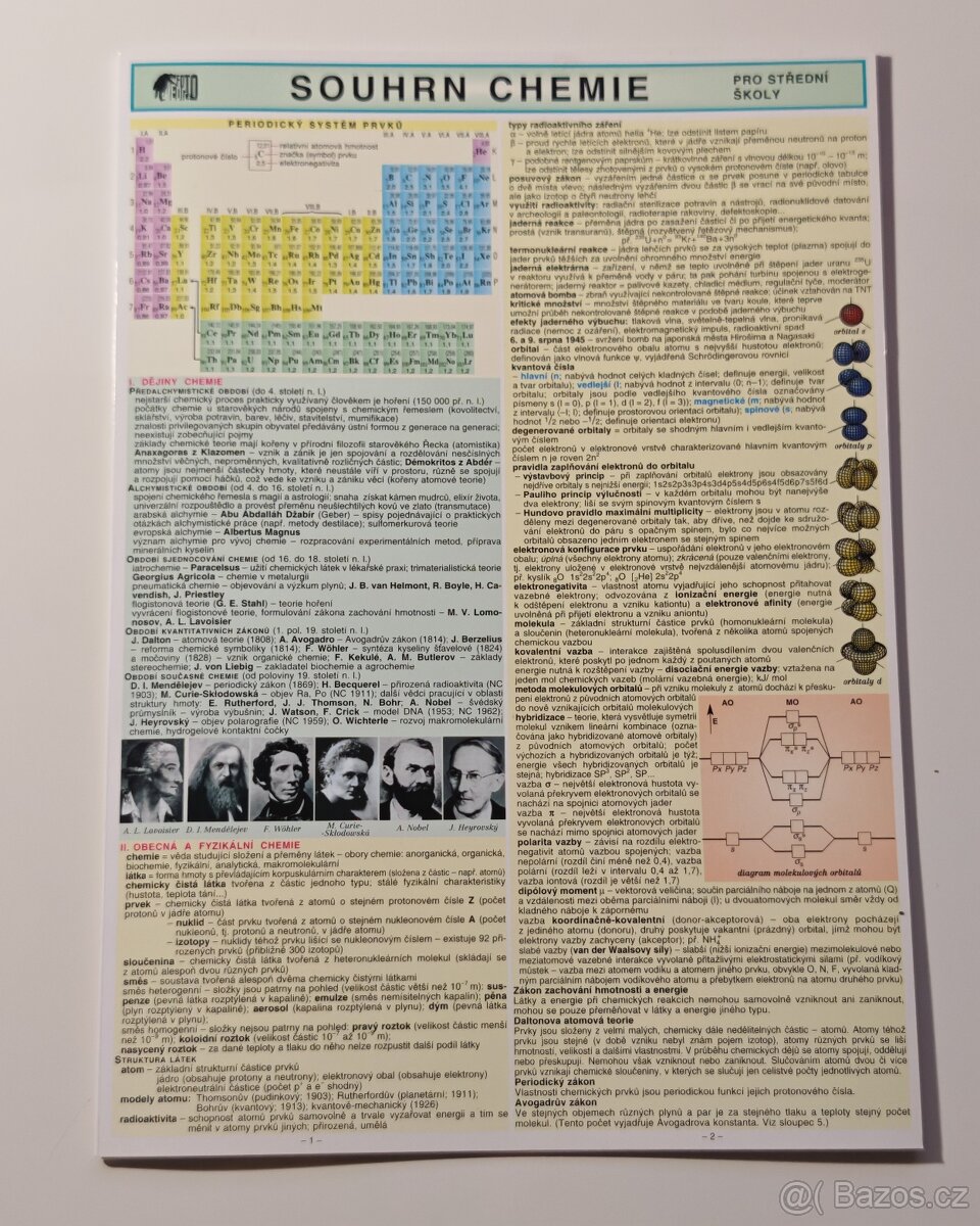 Sada 12 ks učebnic CHEMIE pro SŠ - Mareček, Honza - 12