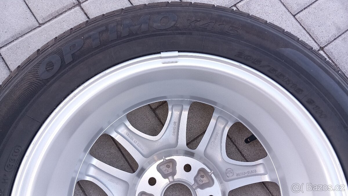 Sada originálních 16“ alu kol Hyundai - 12