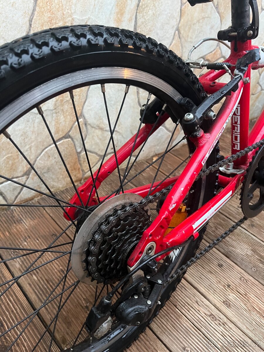 Dětské červené kolo - 12