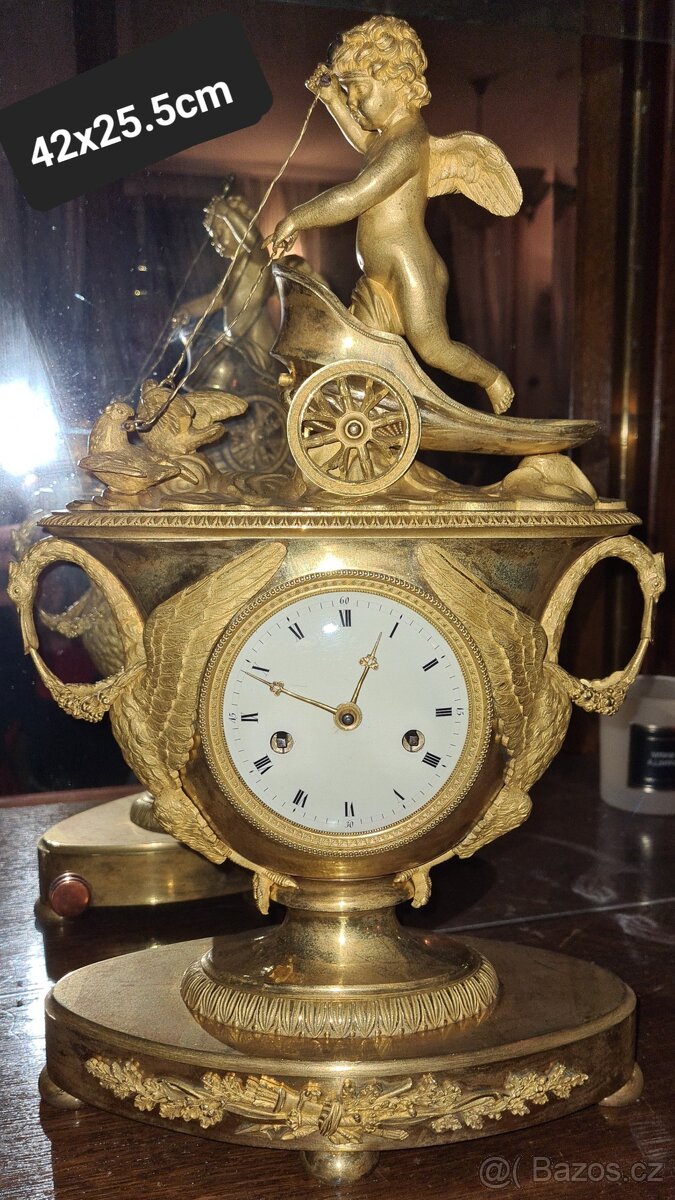 Hodiny starožitné krbove ,podlahove,nastenne rôzne - 12