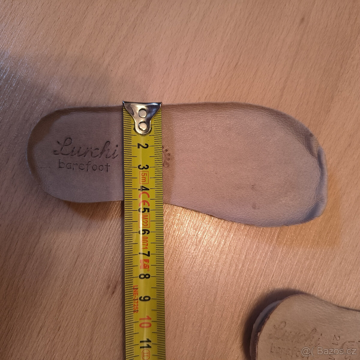 Celoroční kožené barefoot boty Lurchi modre vel. 21 - 12