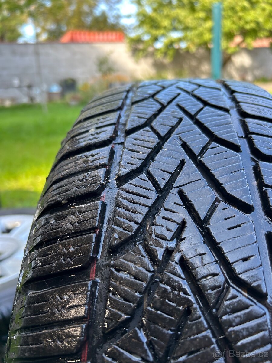 BMW E 39 15” 205/65/15 zimni origina alu disky - 12