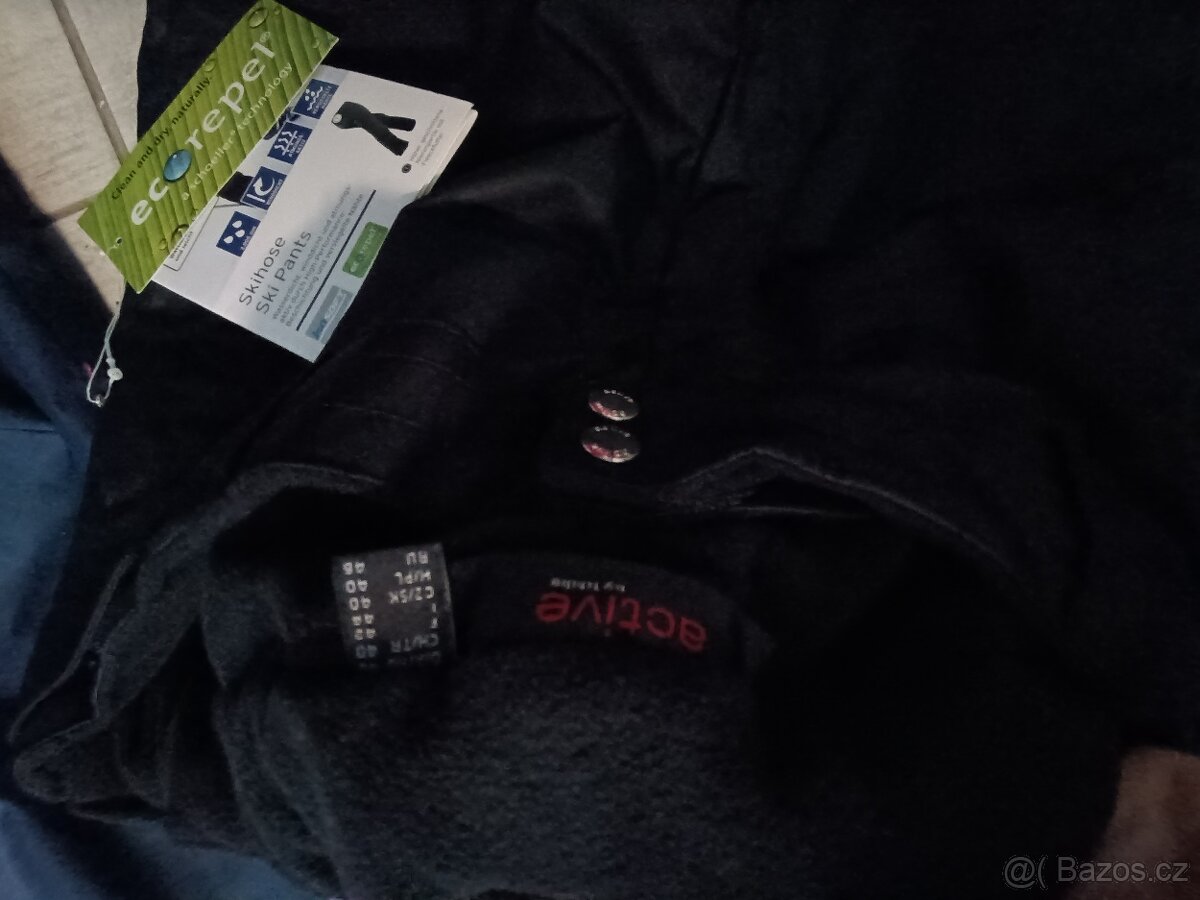 Kalhoty zimní, lyžařské, na lyže,dámské, vel.38,40,M, S,NOVÉ - 12